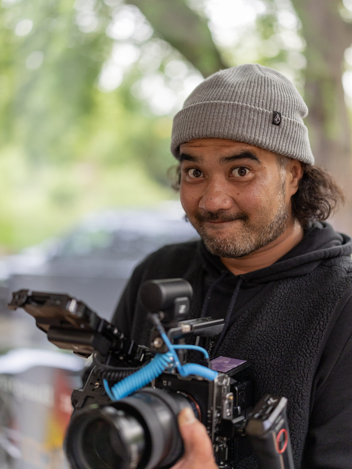 don — Kameramann mit Kamera-Rig